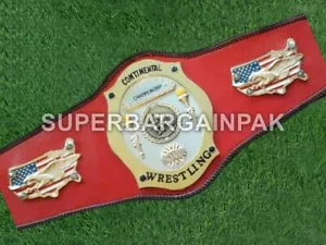 Cinturón de campeonato de lucha libre continental NWA 4 mm cinturón de zinc - Imagen 1 de 1