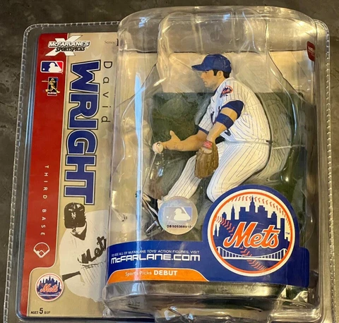 David Wright McFarlane SportsPicks MLB New York Mets Factory Sealed BRAND NEW Cover