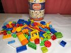 Tinker Toy 100 Pc Classic Building Tin Educational Toys Incomplete