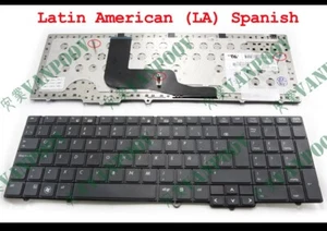 New Laptop keyboard for HP ProBook 6540b 6545b 6550b 6555b No Pointer Latin LA - Picture 1 of 5