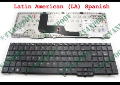 New Laptop keyboard for HP ProBook 6540b 6545b 6550b 6555b No Pointer Latin LA - Image 1 of 4