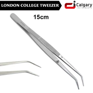 Dental Tweezer London College 15cm Cotton Pliers Dental Instruments - Picture 1 of 3