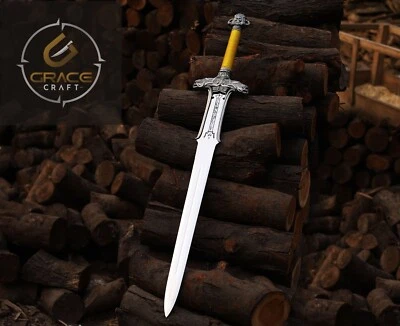 Nueva Espada de Plata Atlante Marto Conan - Réplica Oficial de la Película Conan Barbarian Foto 1 de 4