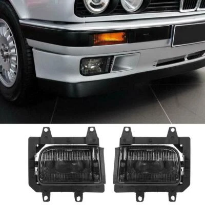 2X Lámpara antiniebla de humo para parachoques delantero BMW E30 318i 318is 325i 1985-1993 AB Foto 1 de 4