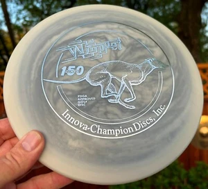 Disc Golf Innova (Old School) Whippet PENNED (2 Circle) Swirls w/Halo New #3835 - Picture 1 of 14