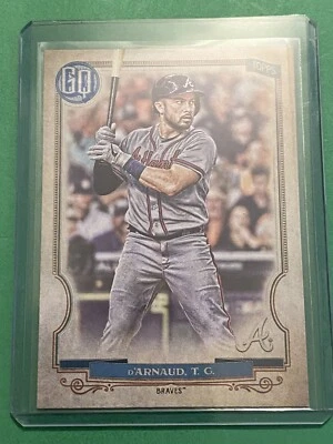 2020 Topps Gypsy Queen - #280 Travis d'Arnaud Atlanta Braves - Image 1 of 2