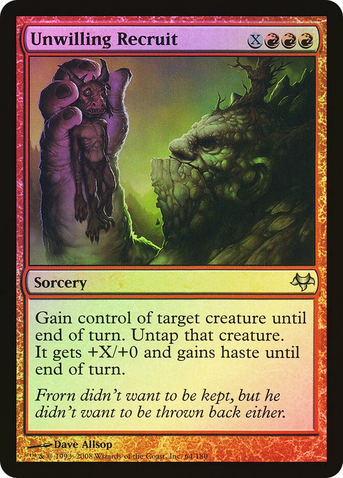MTG FOIL Unwilling Recruit  - Eventide #64 - Image 1 of 1
