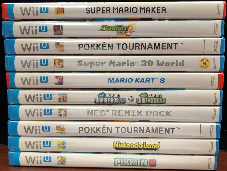 Nintendo Wii U Games - You Pick - Mario Kart 8 Minecraft Yoshi's Woolly World + - Image 1 of 1
