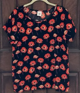 Top donna CABI manica corta taglia small multicolore pullover floreale usato in ottime condizioni - Foto 1 di 7