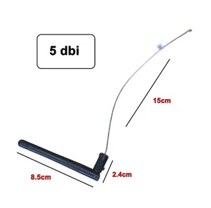 WiFi Antenne Router WLAN 5dbi Antenne Schwarz #730218 - Bild 1 von 1