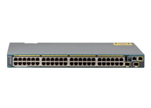CISCO WS-C2960S-48LPD-L 48 Port Gigabit PoE+ Switch 10Gig Uplink  - Image 1 of 1