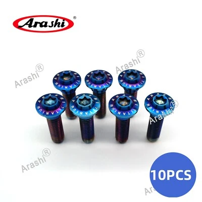 Parafusos de montagem em disco de freio M8 para Kawasaki Ninja ZX9R 2002 2003 ZX12R 2000 - 2003 - Imagem 1 de 4