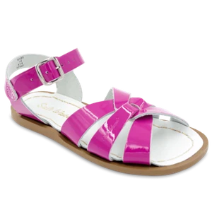 Salt Water Sandals The Original 800 Series Sandal -Shiny Fushia- Little Kid Size - Picture 1 of 1