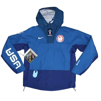 Nike Women’s Team USA Medal Stand Full-Zip Hoodie Blue XS NWT DD8852-492 - Image 1 of 4