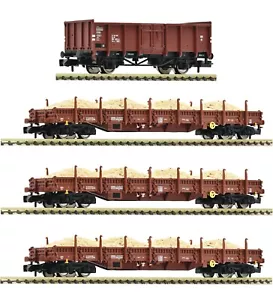Vagones a escala N - 6660013 - Juego de 4 piezas: tren de sobrecarga, DR - Imagen 1 de 1