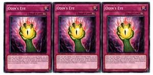 Yugioh- 3X Odin's Eye - Common - 1st Edition - STOR-EN072 - Near Mint - Picture 1 of 1