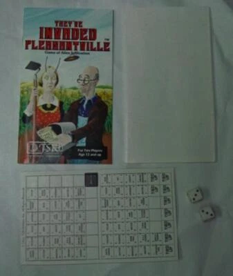 TSR 1980 - They've Invaded Pleasantville - Alien Infiltration Game (UNP) - Image 1 of 2