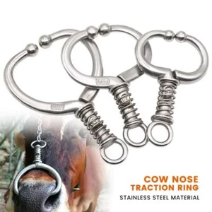 Anti Rust Bull Nose Clamp Stainless Steel Livestock Nose Pliers Pet Products - Picture 1 of 15