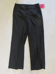 New Women's Comfort Within Focus 2000 Black Dress Pants Straight Leg Size 10 - Picture 1 of 4