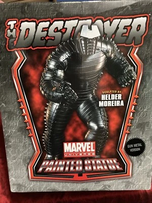 The Destroyer Gunmetal Exclusive Statue New 2009 Bowen Marvel 175/350 Signed Oop - Image 1 of 4