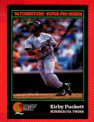 KIRBY PUCKETT RIP HOF MINNESOTA TWINS ⚾ Career Collection 1986 - 2002 ⚾ YOU PICK - Image 1 of 4