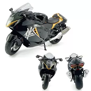 1/9 2023 Suzuki Hayabusa Motorcycle Model Diecast Motorbike Vehicle Collection - Picture 1 of 10