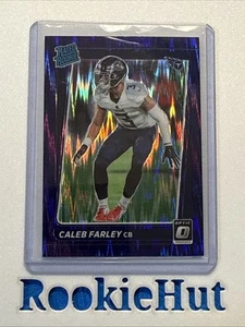 Ammortizzatore Donruss Optic #249 Caleb Farley Viola 2021 radiocomandato - Foto 1 di 2