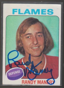 Autografiado 75/76 Topps Randy Manery - Llamas - Imagen 1 de 1