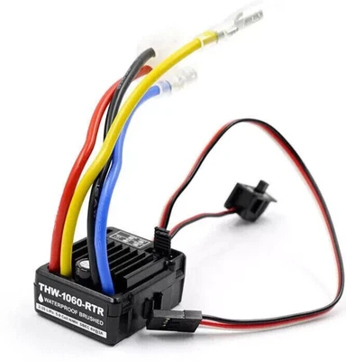 Tamiya Hobbywing 1060 60A Brushed ESC NIMH / LIPO 8T THW1060RTR Replace TBLE04S - Image 1 of 3
