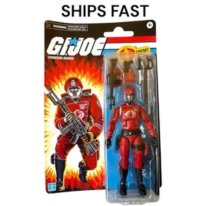 Hasbro Classificato Retro G.I. Modellino esclusivo Joe Crimson Guard in magazzino - Foto 1 di 2