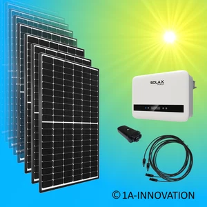 Solaranlage 3600Watt Komplettpaket 3,6 KW Solar Hausnetzeinspeisung - Bild 1 von 2
