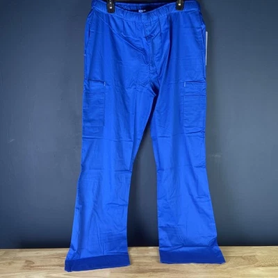 Pantalones Médicos Med Couture Carga Bolsillo Para Hombre L EZ Flex 8702 Nuevos con Etiquetas Azul Foto 1 de 4