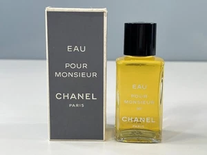 CHANEL Eau Pour Monsieur 60ml Neu mit Karton Selten Flaschentyp Elegant Neu - Bild 1 von 4