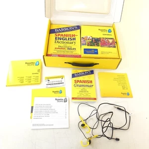 Professional Español Spanish Levels 1-5 set Barron's Dictionary Complete Stone - Picture 1 of 7