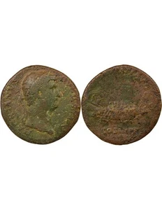 Rome Empire Hadrien - Sesterce, Galère à Gauche - 132 / 134, Rome - Picture 1 of 3