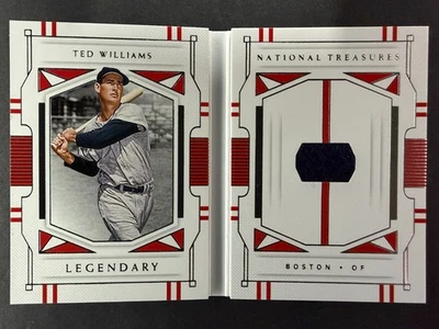 Folleto de materiales legendarios Ted Williams 2021 Panini National Treasures/49  Foto 1 de 4