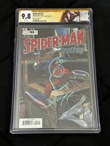 Spider-Man #7 2023 CGC 9.8 SS Variante Ramos Firmado y Boceto Mark Bagley! - Imagen 1 de 4