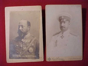 WWI ERA GERMAN ROYALTY OR PERSÖNLICHKEIT PHOTOS ~ VET ESTATE ITEMS ~ 4TH LOT OF 2 - Bild 1 von 6