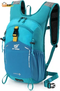 Zaino da trekking piccolo - zaino da viaggio 15L borsa leggera resistente all'acqua - Foto 1 di 12