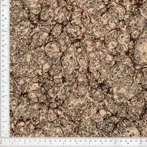 Hand Marbled Paper for Bookbinding, Stormont Pattern 48x67cm 19x26in Series f856 - Picture 1 of 1