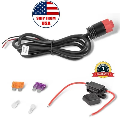 Cabo de alimentação 000-14041-001 HDS/Elite/gancho para gancho Lowrance HDS Elite FS Ti2 - Imagem 1 de 4