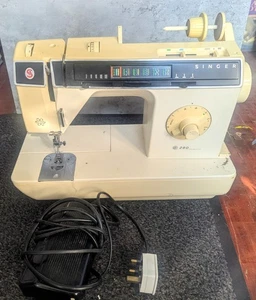 Vintage Sewing Machine Singer 290C Cord And Pedal - Picture 1 of 17