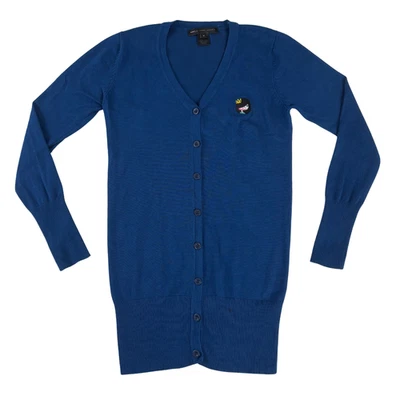 VTG Marc by Marc Jacobs "Miss Marc" Cardigan Sweater in Blue Size Medium - Image 1 of 4
