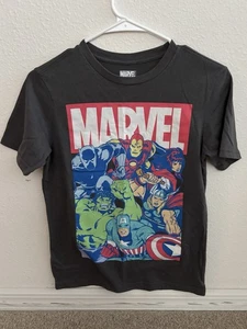 Camiseta gráfica Marvel niños Vengadores talla grande 10/12 gris - Imagen 1 de 11