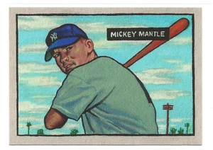 Caja de zapatos Tresures Topps Andy Friedman 2025 #B51-9 Mickey Mantle 51 reimpresión - Imagen 1 de 2
