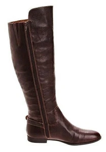 Sofft Damen Claremont Leder kniehohe Stiefel - dunkelbraun - 6M - Bild 1 von 4
