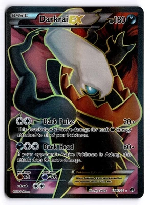 Darkrai EX (Full Art) Ultra Rare XY - BREAKpoint 118/122 NM - Image 1 of 2