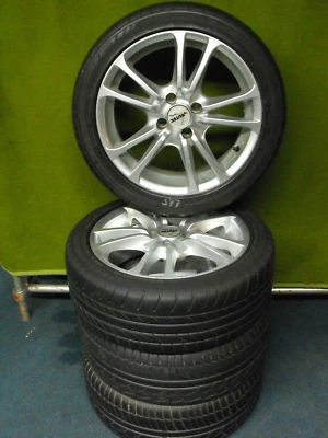 4St.Uni-So.-Alu.Zubehörräder 6,5x16 ET42 4x100(S77) - Bild 1 von 3