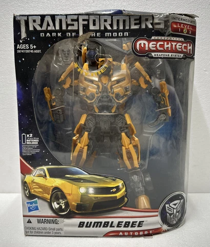 Transformers DOTM Bumblebee Leader Class Electronic Action Figure 2010 *Read* Cover