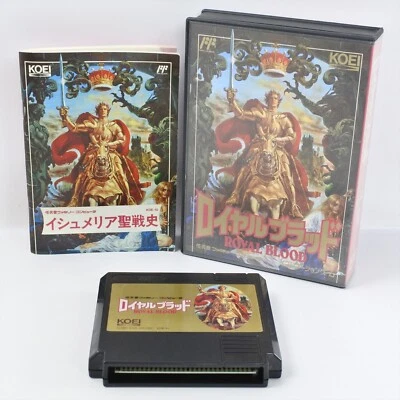ROYAL BLOOD KOEI Famicom Nintendo 2049 fc - Image 1 of 4